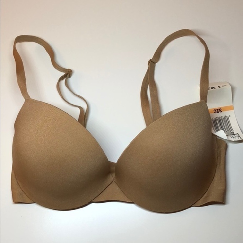 Felina Nude Seamless Push-up Bra *32C